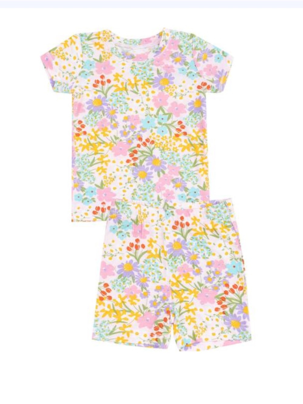 Angel Dear Lounge Shorts Set - Amelia Bright Floral